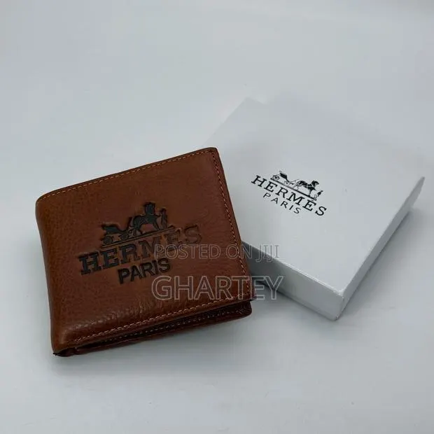 Quality Leather Men’S Wallet - 3 Brands All Brown · Photo 1