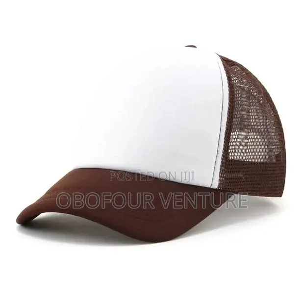 TWO-TONE Trucker Hat Mesh Back Snapback Baseball Cap Solid. · Photo 1
