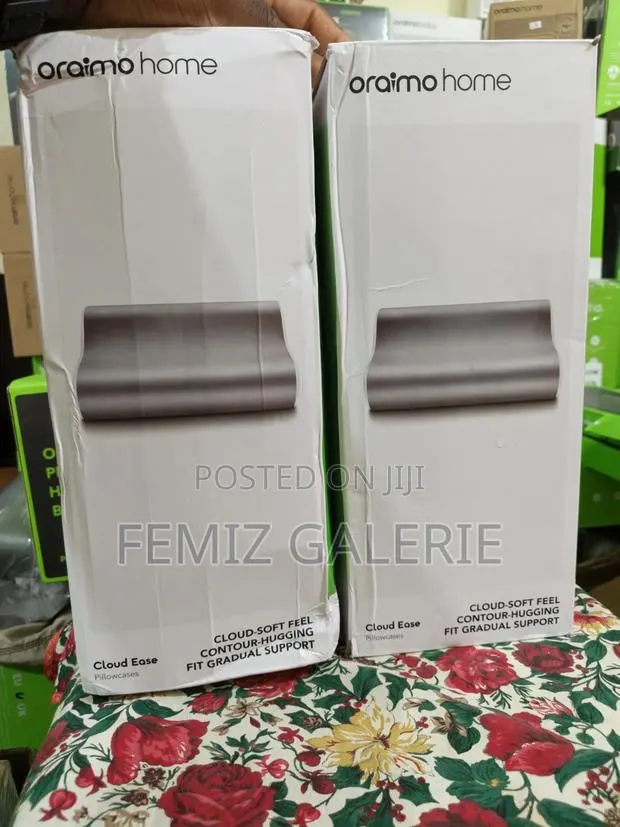 Oraimo CloudEase Memory Foam Pillow – Ergonomic Neck/Shoulder Support · Photo 1