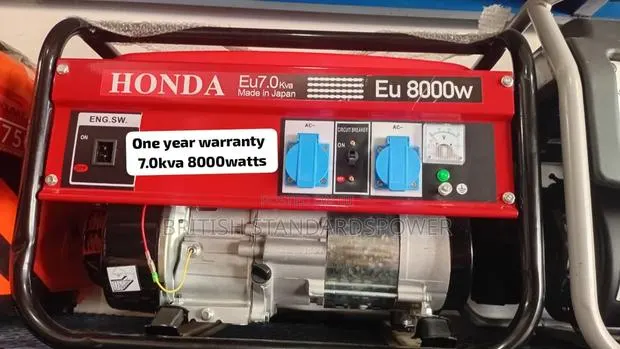 Heavy Duty Honda 7.0KVA Generator · Photo 1