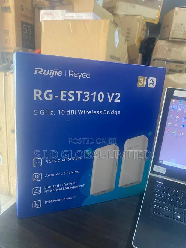 Connect and Enjoy Ruijie Rg-Est310 V2 Automatic Pairing · Photo 1