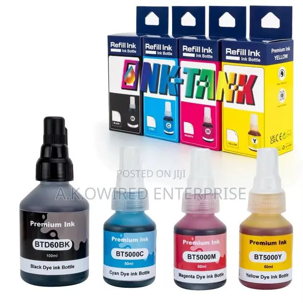 Brother Inks Btd60bk Bt6001bk Bt6000 Вt5000 Eco Ink Brother DCP-T300 · Photo 1