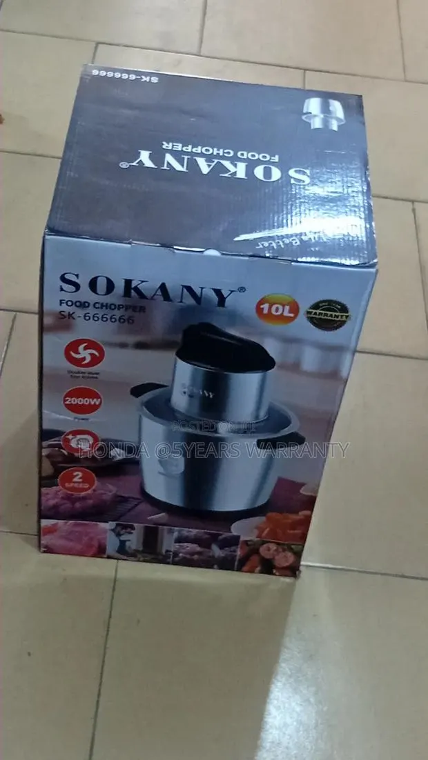 Grind, Blend Chop With Ease – Sokany Multi-Purpose Fufu Machine · Photo 1