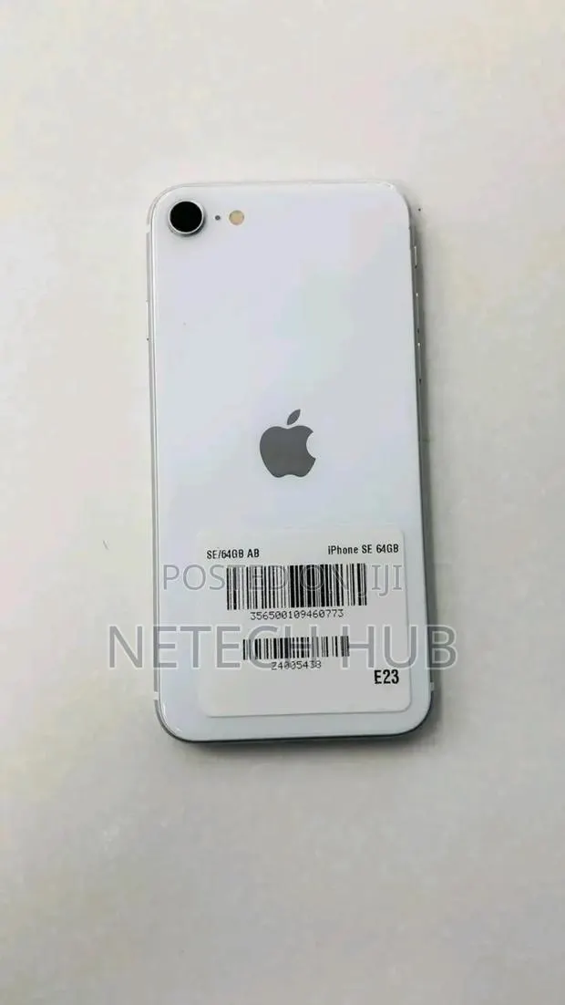 Apple iPhone SE (2020) 64 GB Silver · Photo 1