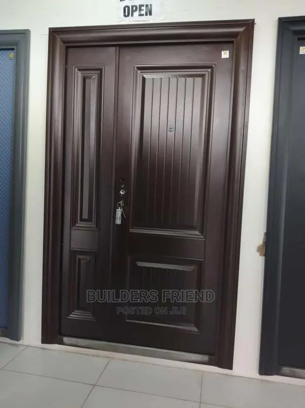 One and Half Brown Stainless Steel Security With Frame+Locks · Photo 1