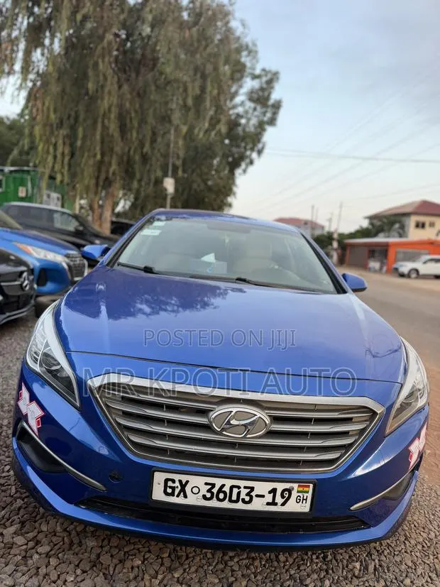 Hyundai Sonata 2016 Blue · Photo 1