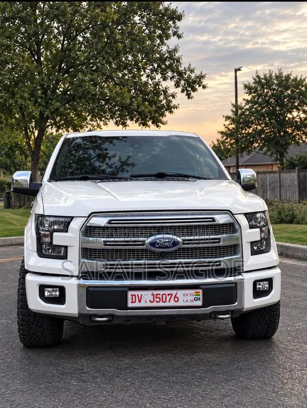 Ford F-150 Platinum 4x4 SuperCrew Cab Styleside 6.5 ft. box 157 in. WB White · Photo 1