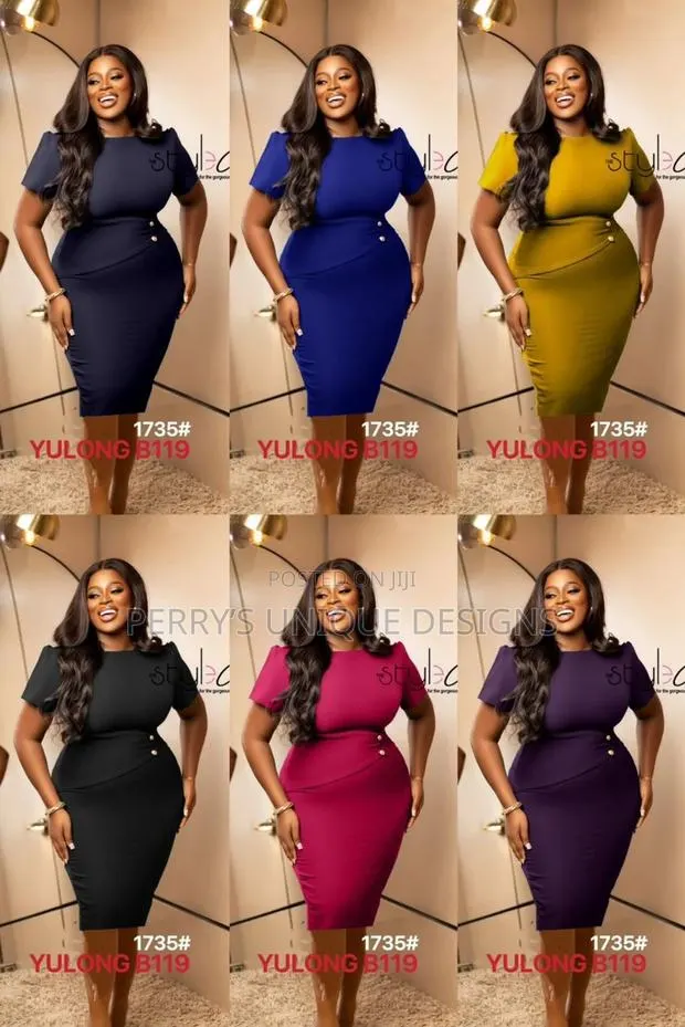 Veloura Grace Sculptfit Elegance Midi Dress · Photo 1