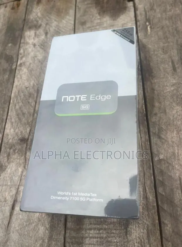 New Infinix Note Edge 256 GB Gray · Photo 1