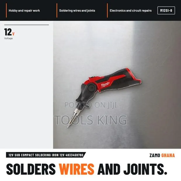 12V Sub Compact Soldering Iron 12V - M12si-0 · Photo 1