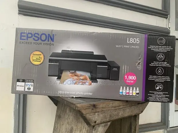 Epson 6 Colors Photo Printer Eco Tank With Print Only · Photo 1