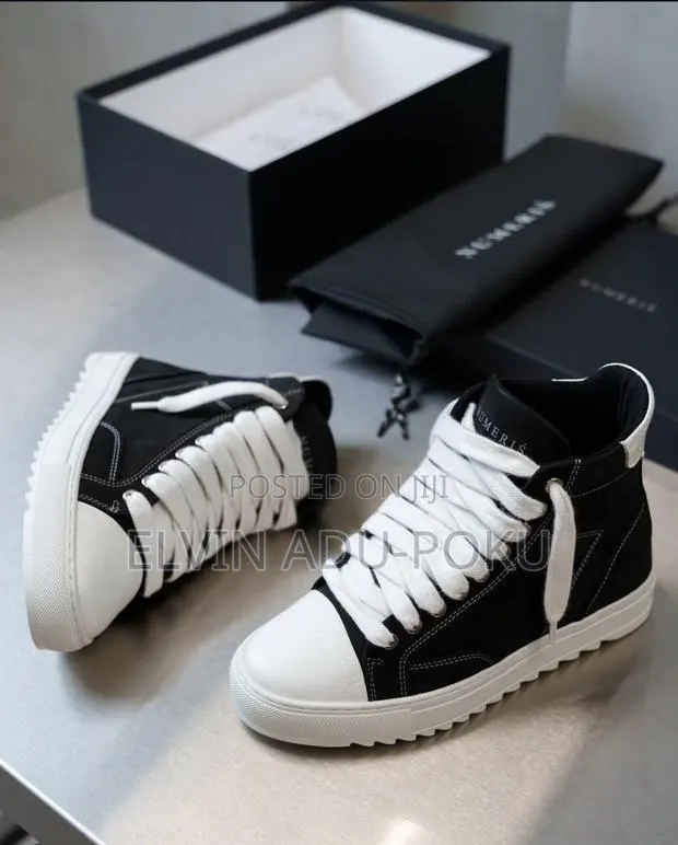Numeris Raw Canvas Sneakers In Different Style , Swipe>>> · Photo 5