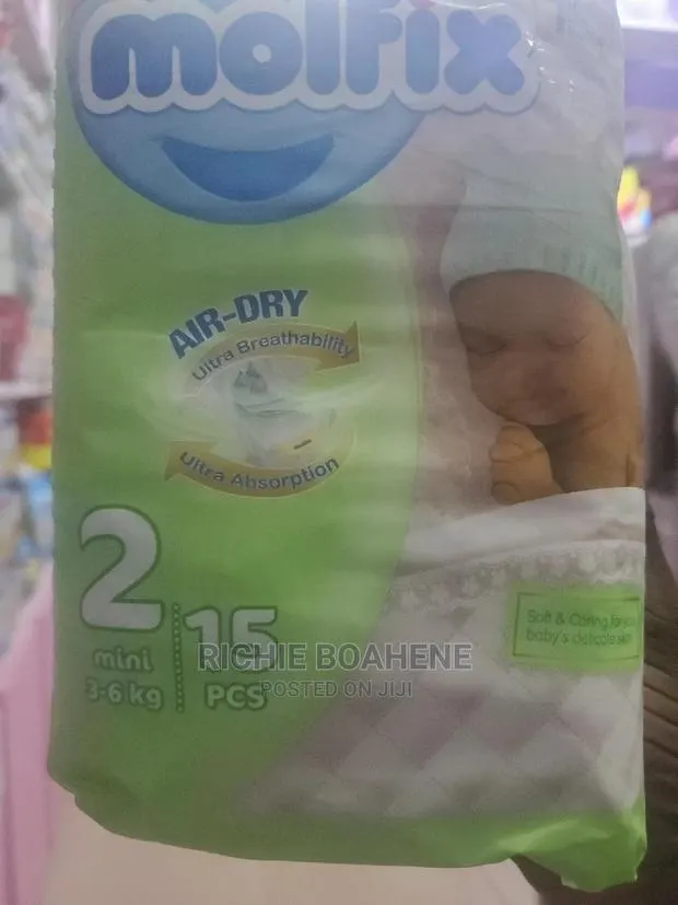 Molfix Size 2. Weight 3 to 6kg · Photo 1