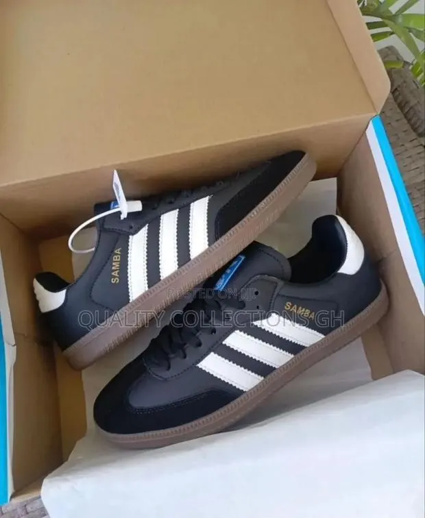 Adidas Samba Black and Brown · Photo 1