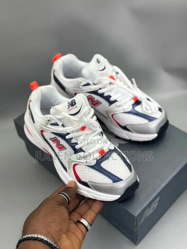 New Balance 530 Og Silver Red Blue N White · Photo 1