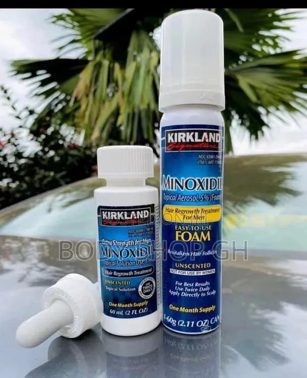 Kirkland Minoxidil Foam(BEARD GROWTH +HAIRLOSS TREATMENT) · Photo 1
