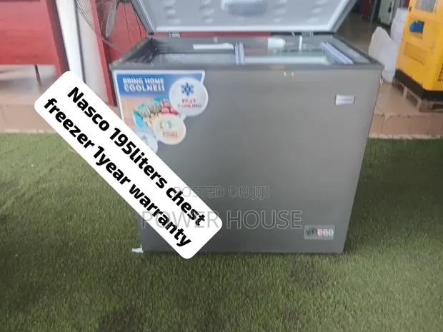 Affordable NASCO195L Chest Freezer Big Storage Space Efficient Cooling · Photo 1