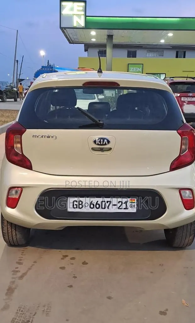 Kia Morning 2018 Ivory · Photo 1