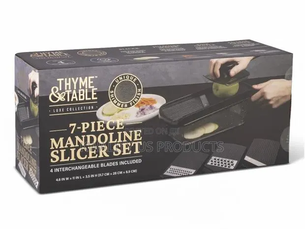 Thyme Table 7-Piece Mandoline Slicer Set · Photo 1