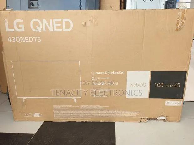 Qned 43"Lg Nanocell Uhd HDR Smart Satellite Tv · Photo 1