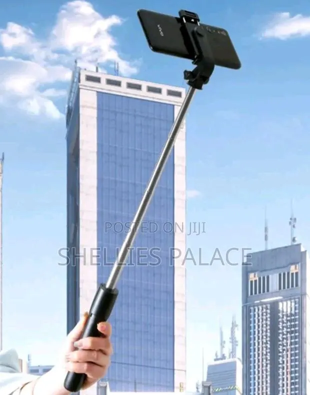 Bluetooth Wireless Mini Tripod Expandable Monopod Remote · Photo 1