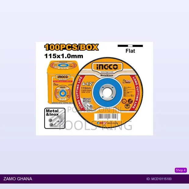 Abrasive Metal Cutting Disc - MCD · Photo 1