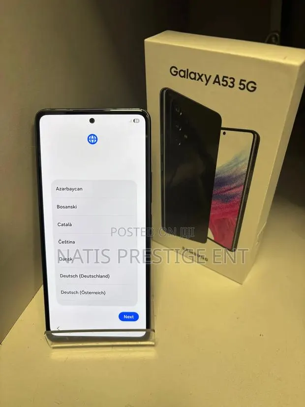 New Samsung Galaxy A53 5G 256 GB Blue · Photo 1
