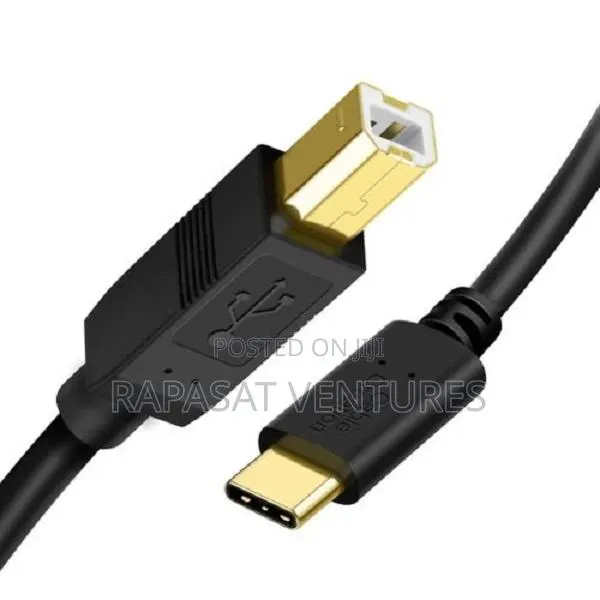 1 Meter Type-C to USB 2.0 Printer Cable · Photo 1