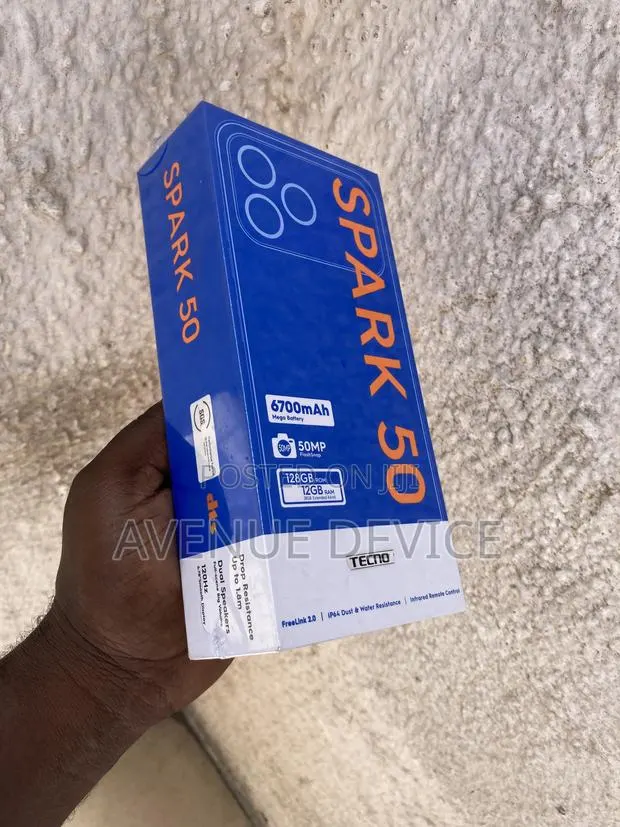 New Tecno Spark 50 128 GB Black · Photo 1