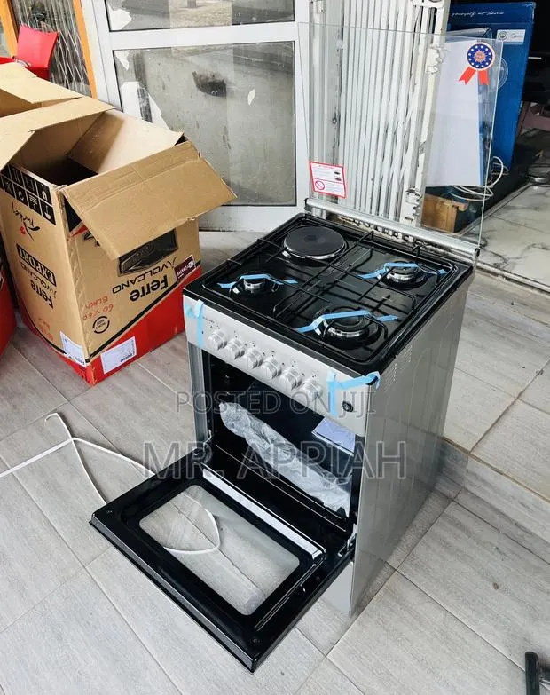 New Volcano 50x50 3 Gas With 1 Electric Freestanding Burner · Photo 1