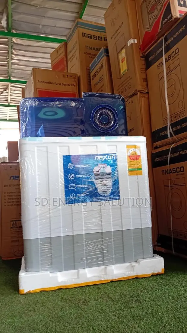 Nexon 12KG Washing Machine – Low Noise Powerful Washing · Photo 1
