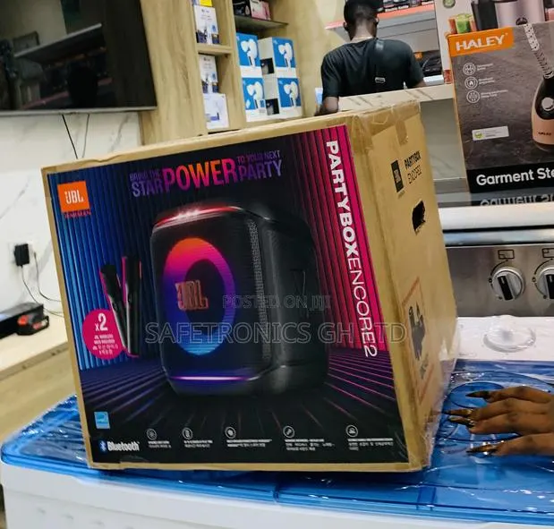 Get Affordable JBL Partybox Encore 2 Portable Speaker With 2 Mics · Photo 1