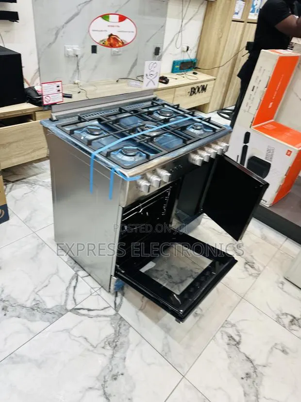 Available Now at 10gig Store Midea Tech Gas Cooker Oven 5b 60:90 · Photo 1