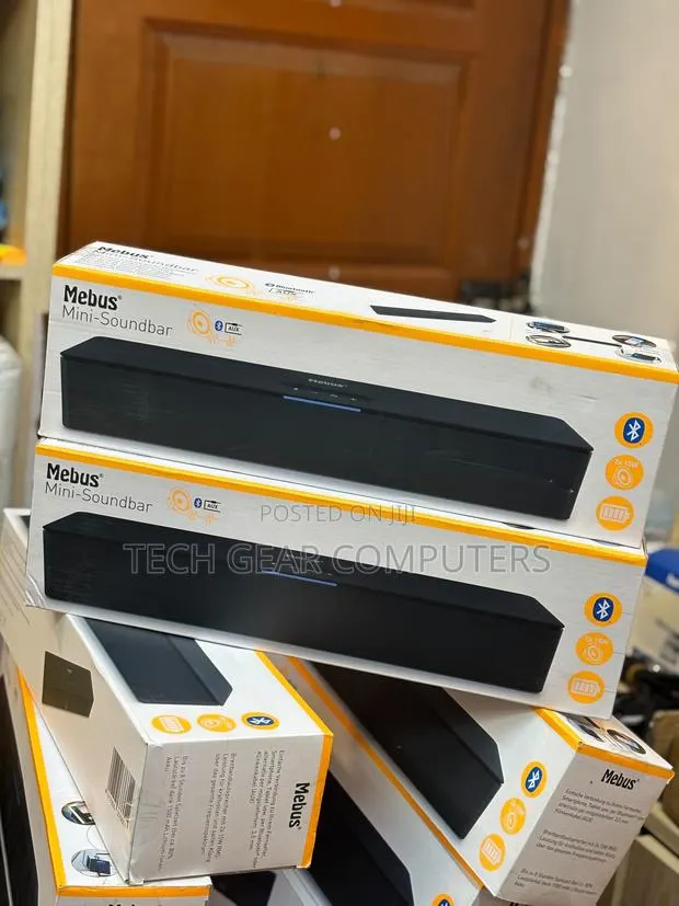 Mebus Mini Soundbar, 2.1CH Mini Sound Bar, 30W Speaker With BT 5.4, · Photo 1