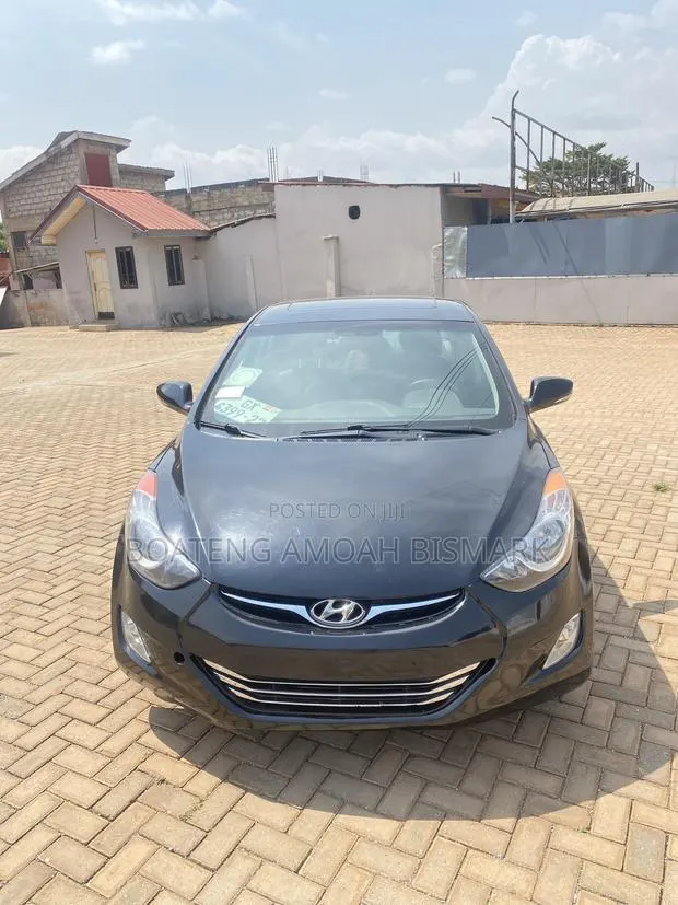 Hyundai Elantra 2013 Black · Photo 1