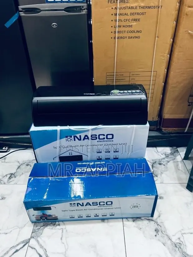 Extremely Classic Nasco 1.5hp Air Conditioner(Black). · Photo 1