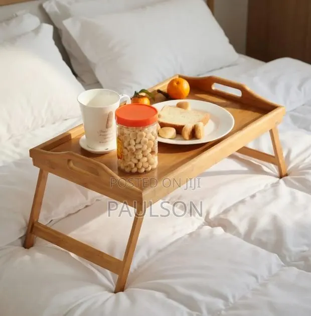 Bamboo Bed Tray · Photo 1