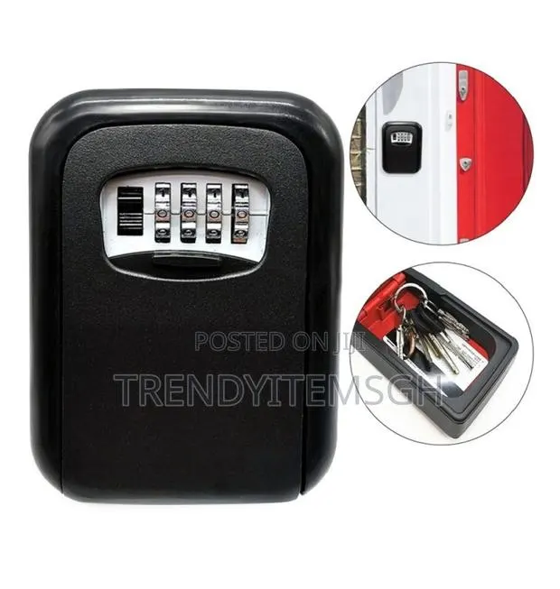 Wall Mount Storage Organizer Password Key Box · Photo 1