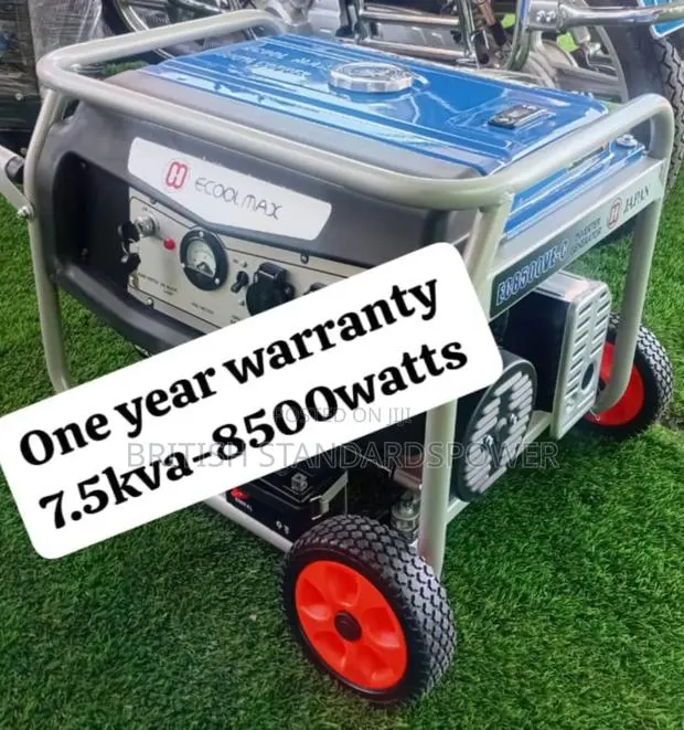Budget Option 7.5kva Petrol Generator · Photo 1