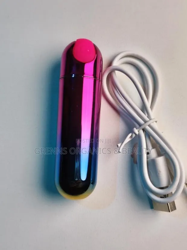 Rainbow Bullet Vibrator USB Rechargeable Clitoral Women Sex Toy · Photo 1