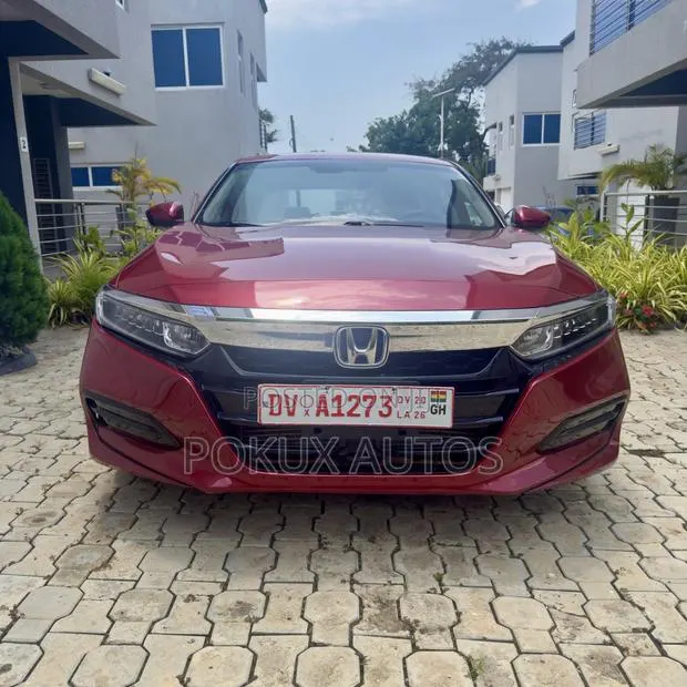 Honda Accord LX (1.5L 4cyl Turbo CVT) 2019 Red · Photo 1