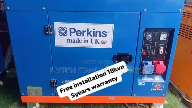 Perkins 18kVA Silent Diesel Generator | Powerful Backup 18kVA · Photo 1