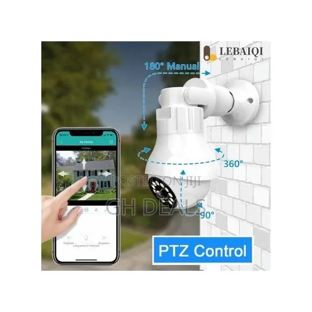 3MP Wifi PTZ IP Surveillance Camera, Home Security Device · Photo 1