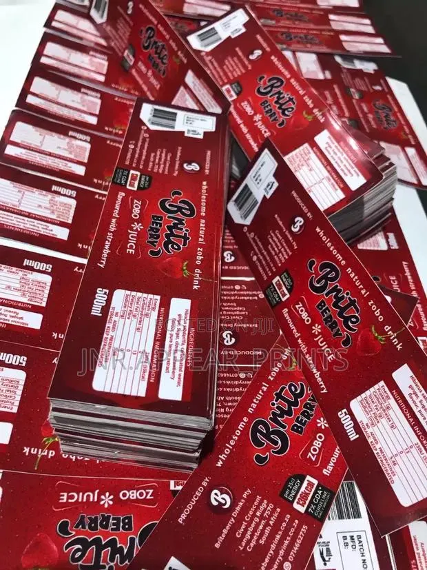 Sticker, Label and Banner Printing · Photo 1