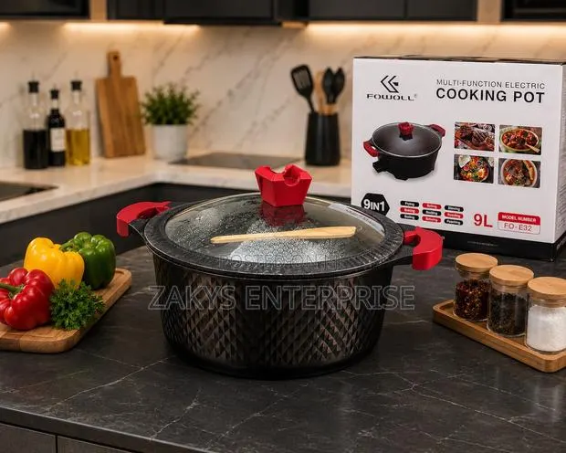 Electric Multipurpose Cooking Pot 10l · Photo 1