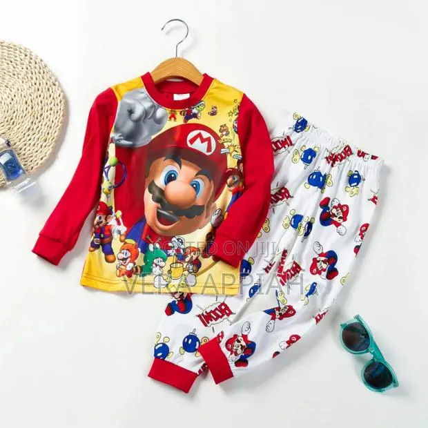 Pajamas for Children Pure Cotton. Cartoon Characters · Photo 1