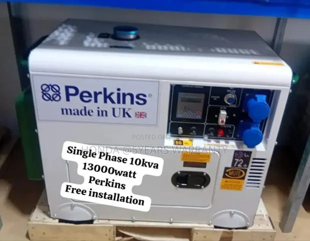 Powersave System 10kva Perkins 13000watt Diesel Generator · Photo 1