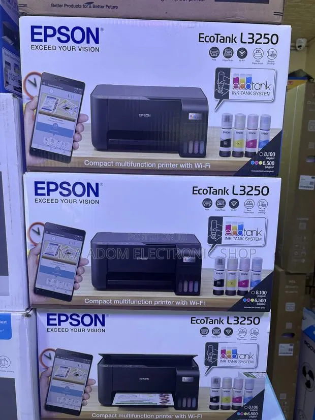 Epson Eco Tank L3250 A4 Wifi Multi Functional Printer · Photo 1