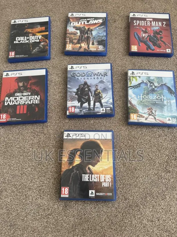 PlayStation 5 Games Ps5 CDS · Photo 1