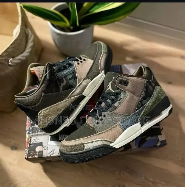Jordan 3 Patchwork Camo · Photo 1
